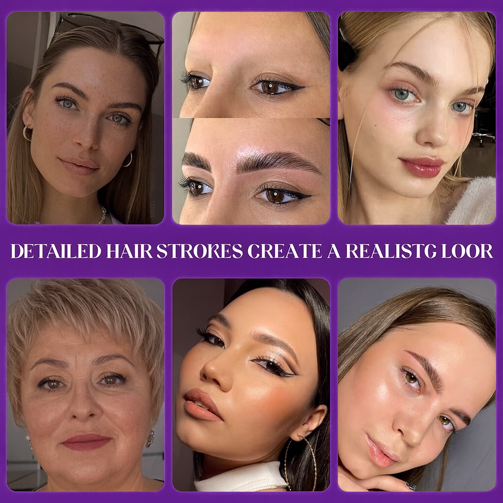 Eyebrow tattoo